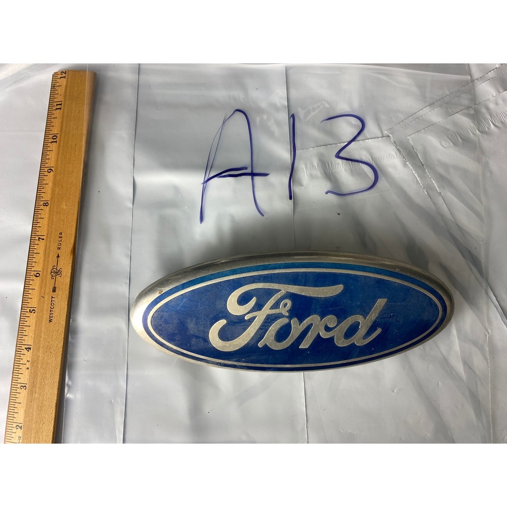 Ford Oval Emblem Blue Silver Chrome Logo Badge Truck‎ Car OEM